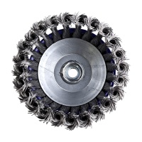 Щетка чашечная для УШМ 100 мм, 4", витая,"Maximum" MX 17771 оптом